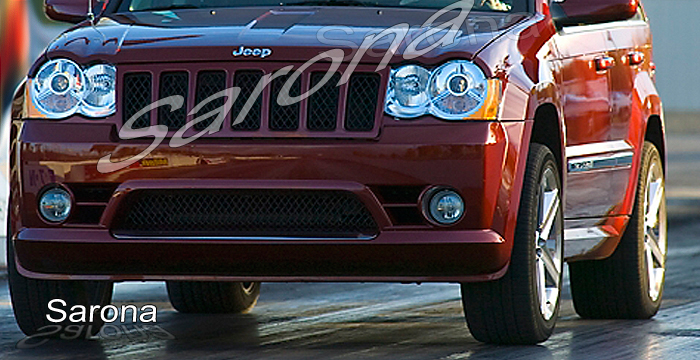 Custom Jeep Grand Cherokee Front Bumper  SUV/SAV/Crossover (2008 - 2010) - $550.00 (Part #JP-003-FB)